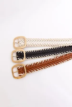 Boho Crochet Woven Belt