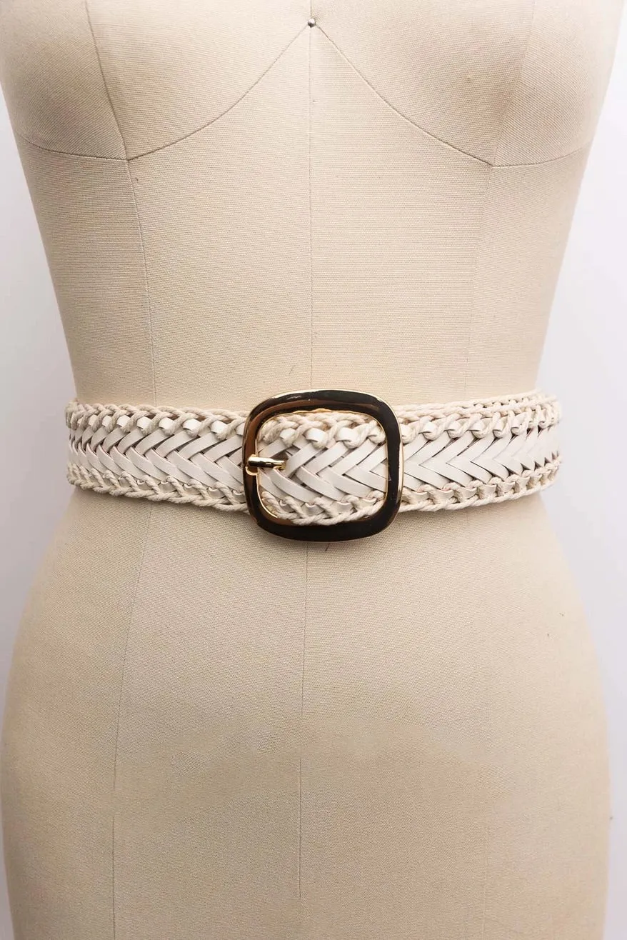 Boho Crochet Woven Belt