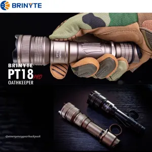 BRINYTE PT18pro Oathkeeper 2000LMS 360M Tactical Flashlight