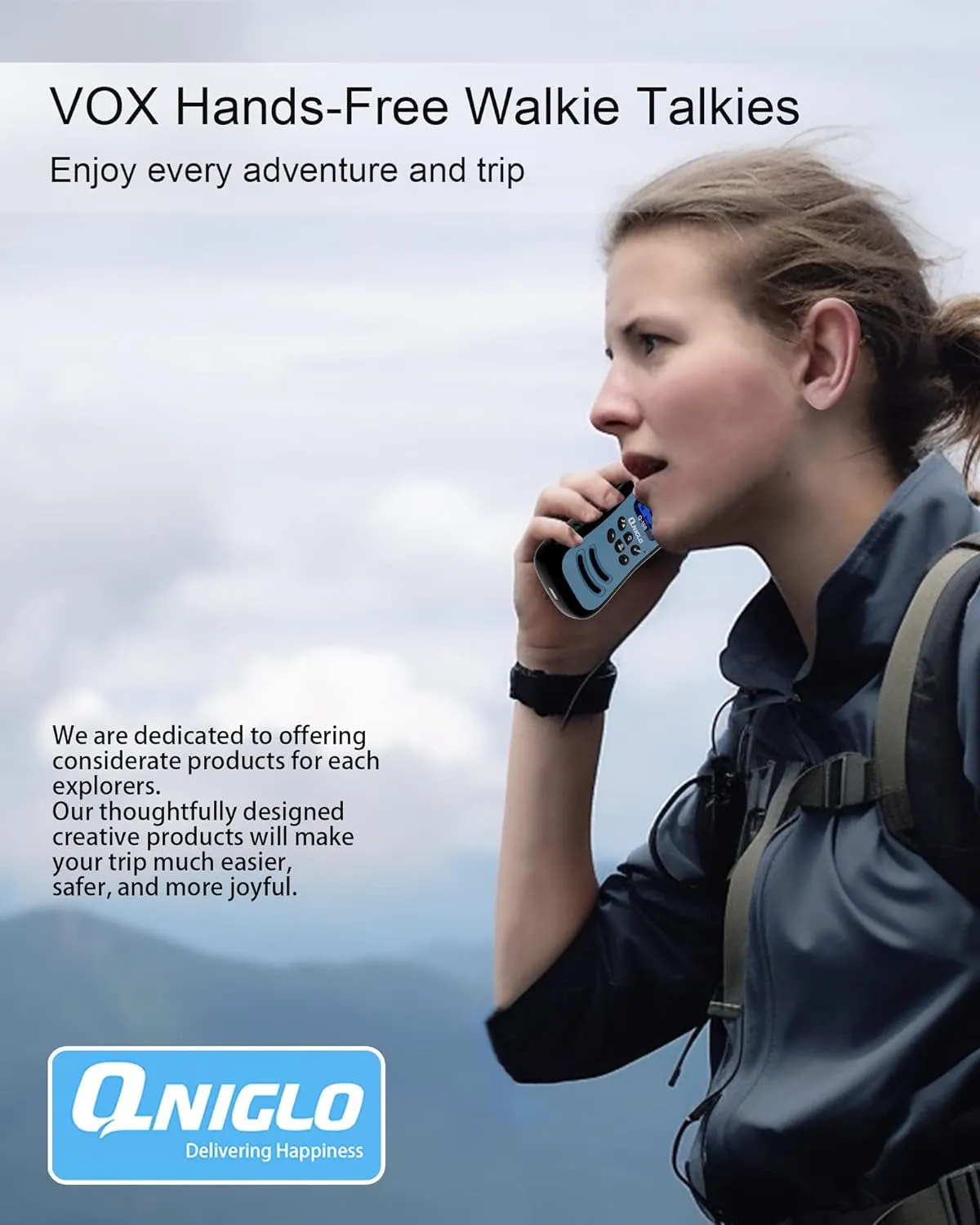 Enhance Outdoor Adventures with Qniglo Long Range Walkie Talkies