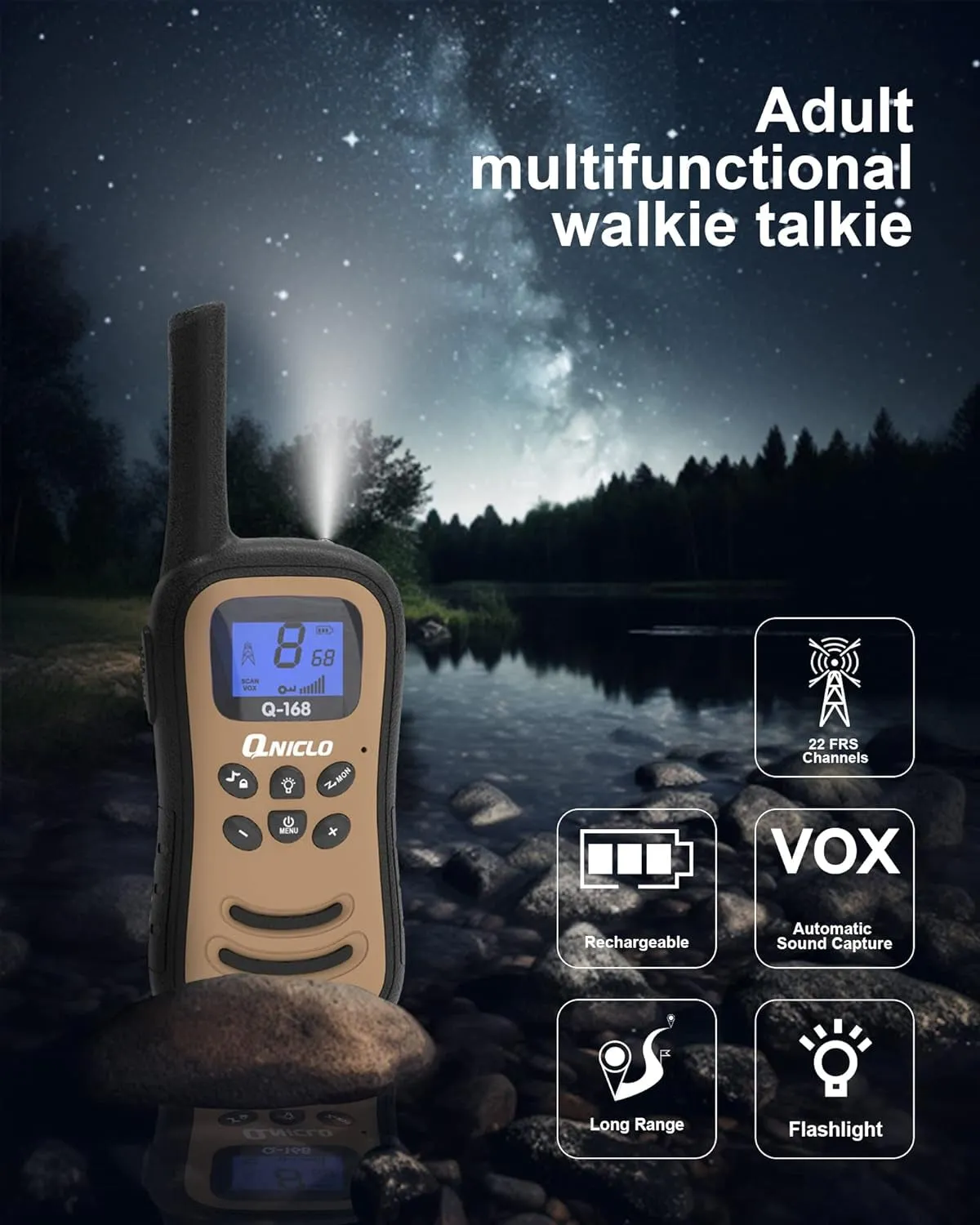 Enhance Outdoor Adventures with Qniglo Long Range Walkie Talkies