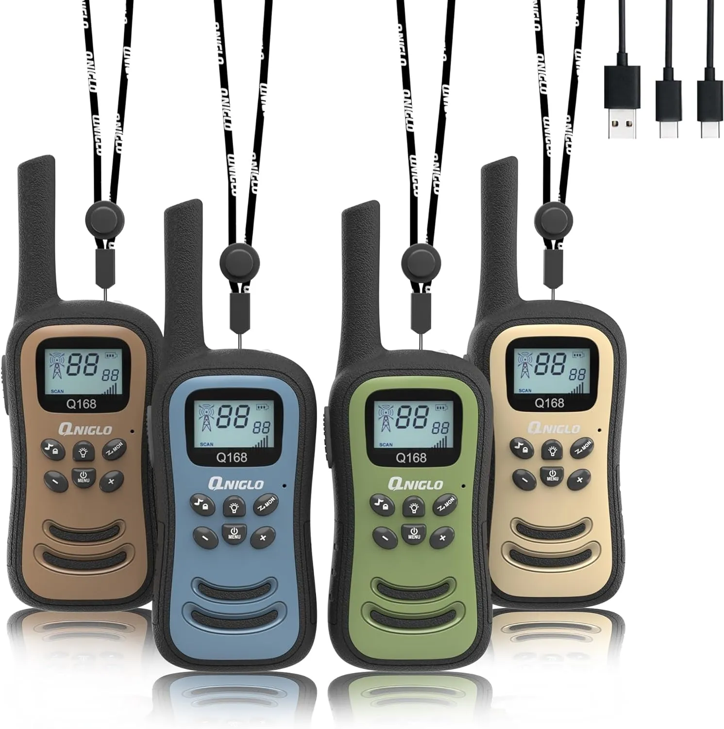 Enhance Outdoor Adventures with Qniglo Long Range Walkie Talkies