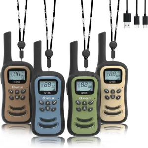 Enhance Outdoor Adventures with Qniglo Long Range Walkie Talkies