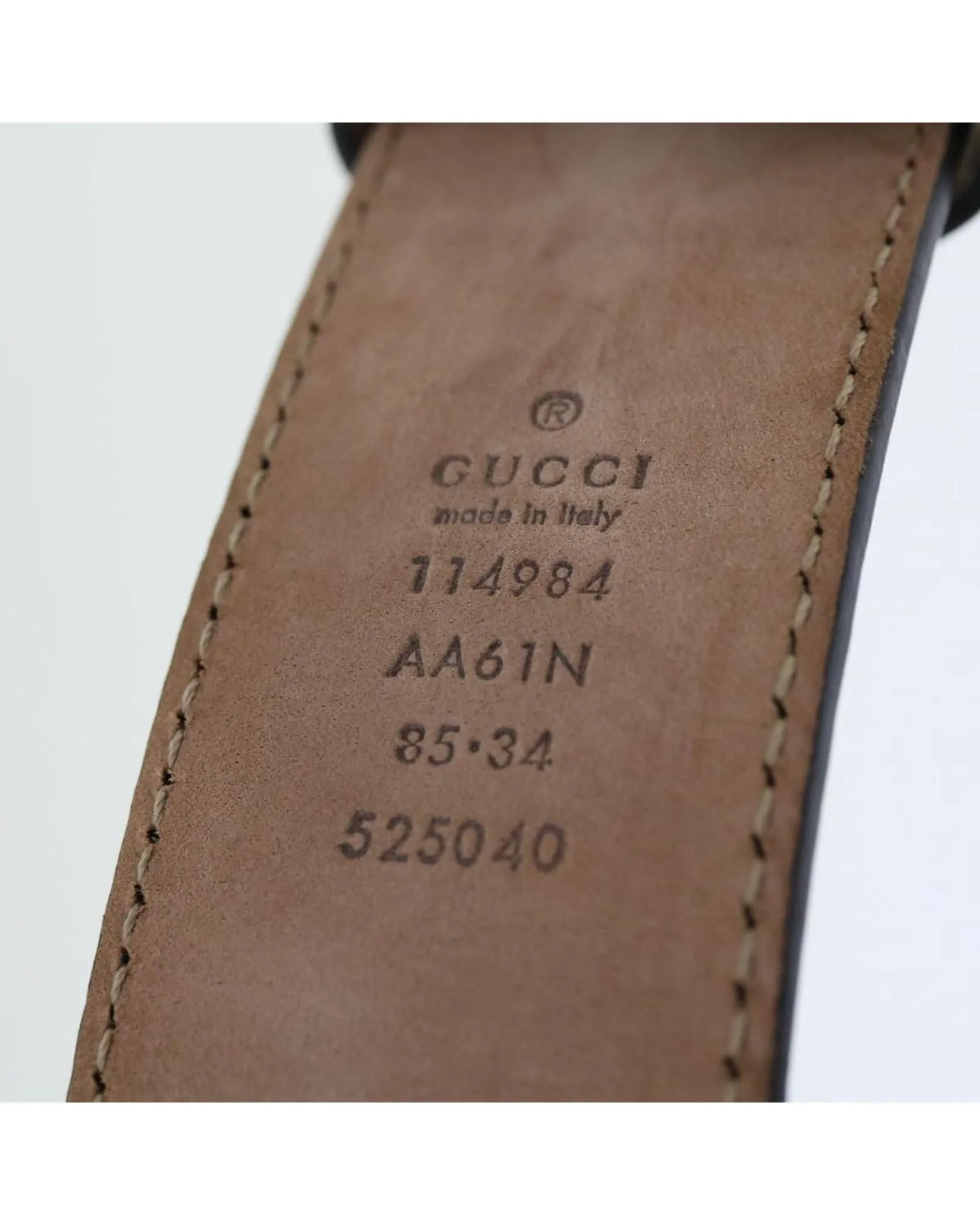 GG Canvas Interlocking Belt