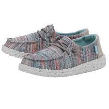 HEY DUDE WENDY YOUTH STRETCH SUNSET PINK