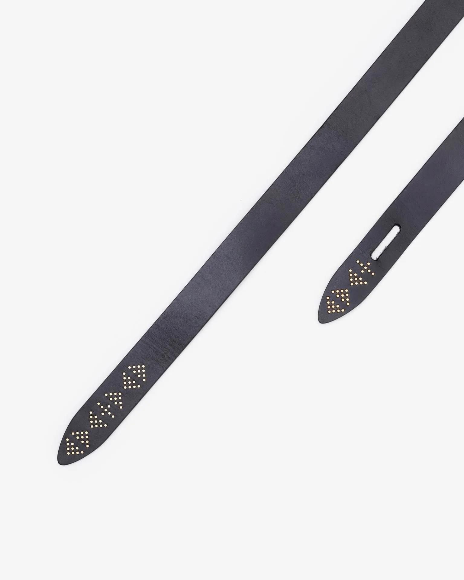 Isabel Marant Lecce Belt - Black/Gold