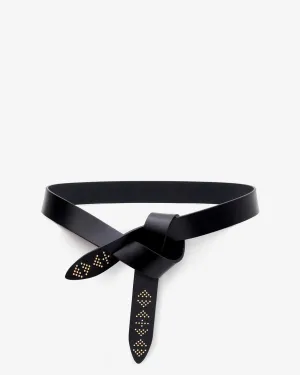 Isabel Marant Lecce Belt - Black/Gold