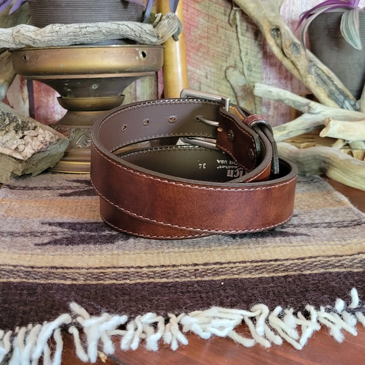 Leather Belt "Austin" by Gingerich    8246