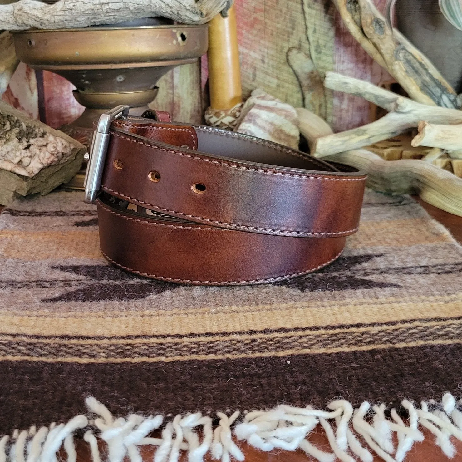 Leather Belt "Austin" by Gingerich    8246