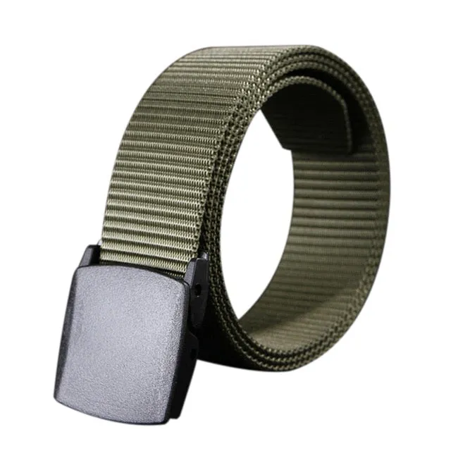 Military Grade Polymer Buckle Tactical Belt