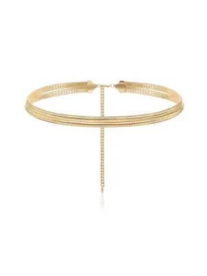 Wrap Around Flex Snake Chain Belt